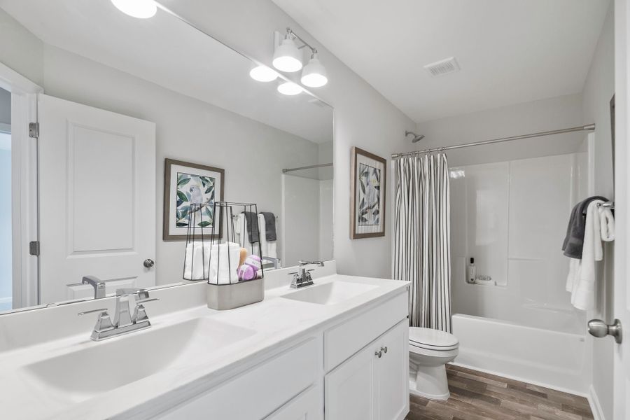 Representative furnished interior of a home built from the Finley by McKee Homes in Alder Creek, Benson (Image 11). Representative furnished interior of a home built from the Finley by McKee Homes in Alder Creek, Benson (Image 11).