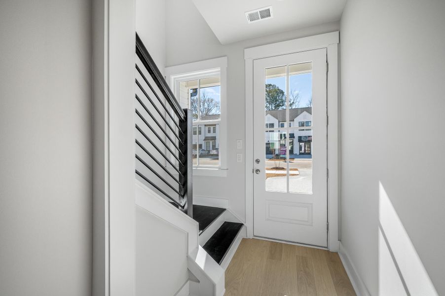 Furnished interior view inside a new home in Windward Townes, Goose Creek (Image 8).