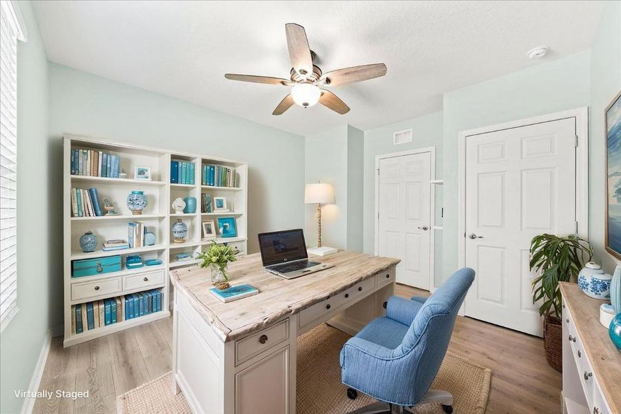 Virtual Staged Bedroom