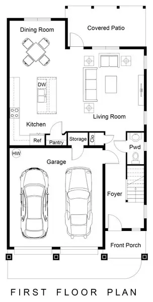 Arlington:First Floor