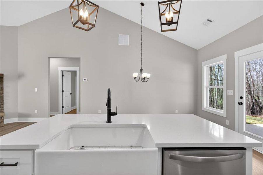 Furnished interior view inside a new home in , Taylorsville (Image 8).
