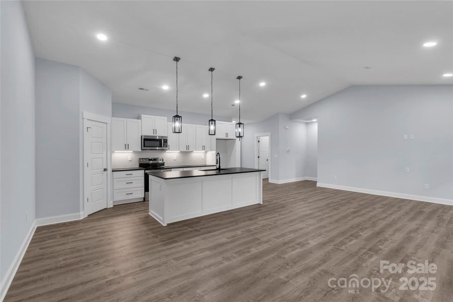 Furnished interior view inside a new home in , Vale (Image 11). Furnished interior view inside a new home in , Vale (Image 11).