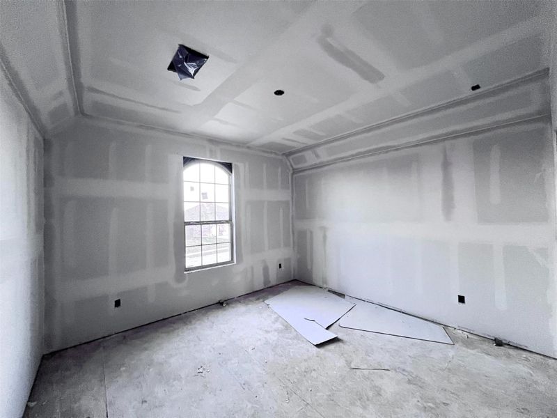 Actual progress of your home.