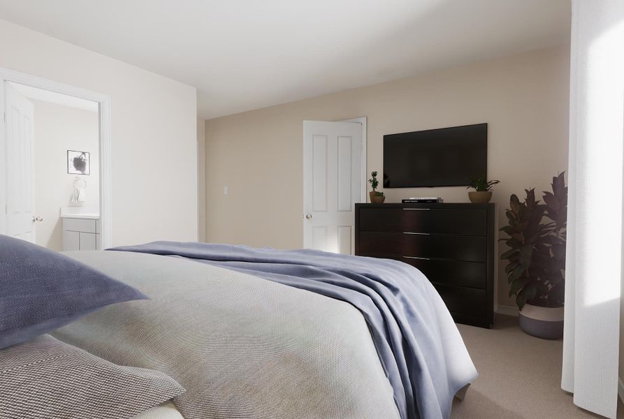 Primary Bedroom | Acadia | Spring Valley | New Homes In Longmont, CO By Landsea Homes