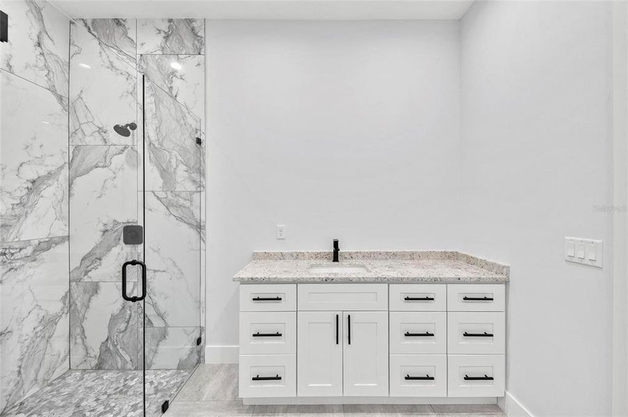 Furnished interior view inside a new home in , Palmetto (Image 17).