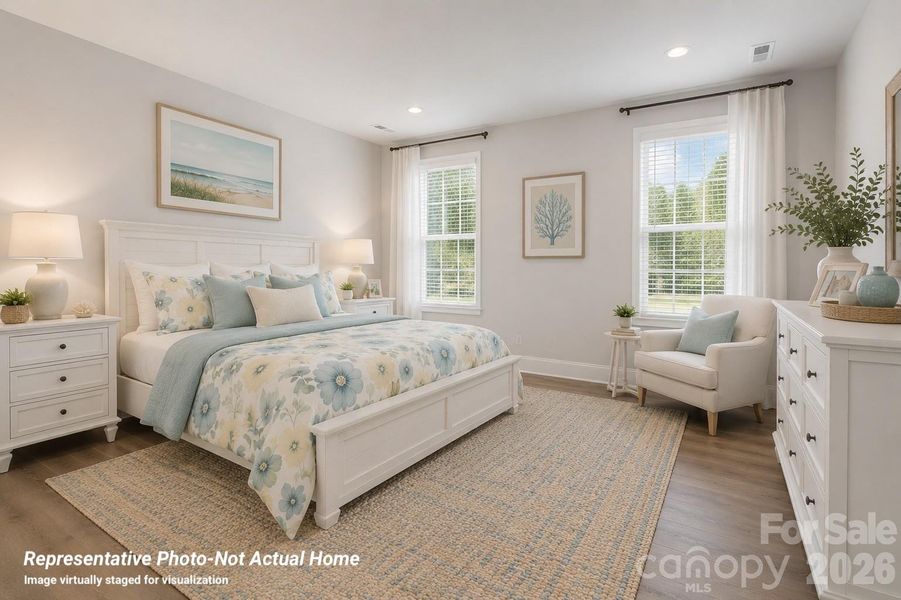 Main Bedroom - Virtually Staged