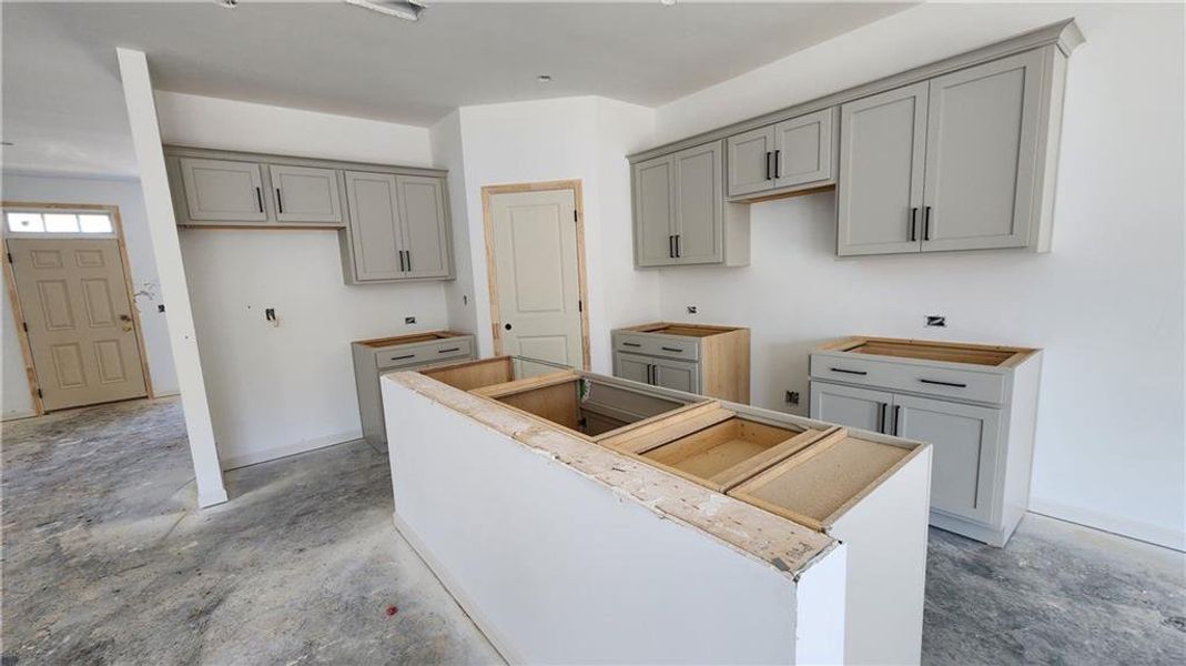 In-progress construction of a new home in The Estates at Casteel, Bethlehem, GA (Image 17).