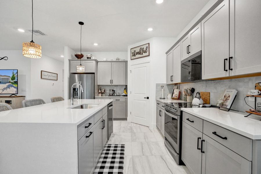 Furnished interior view inside a new home in Preserves at Park Trace, Stuart (Image 15).