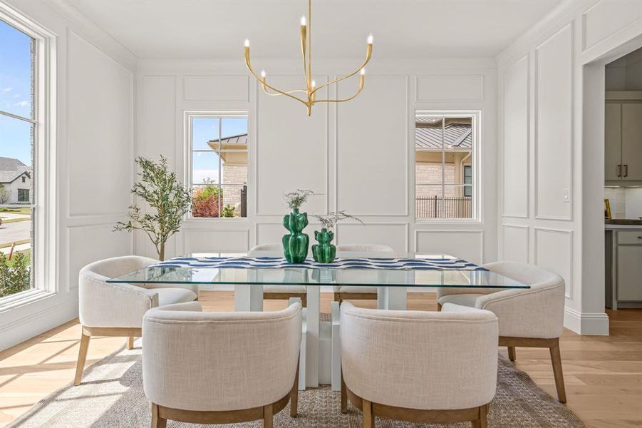 Furnished interior view inside a new home in , Fort Worth (Image 16).