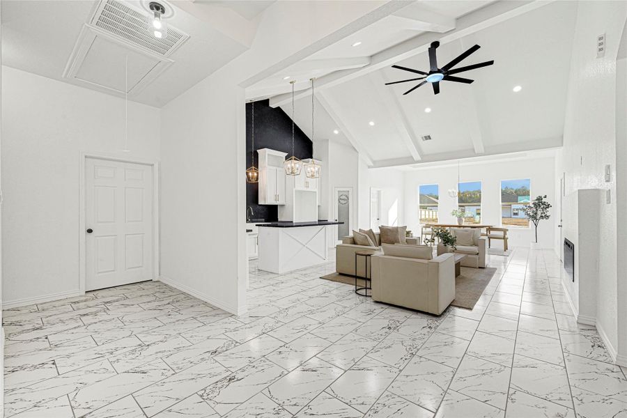 Furnished interior view inside a new home in , Huffman (Image 11). Furnished interior view inside a new home in , Huffman (Image 11).