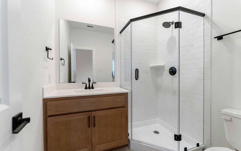 Furnished interior view inside a new home in Westwood, League City (Image 2). Furnished interior view inside a new home in Westwood, League City (Image 2).