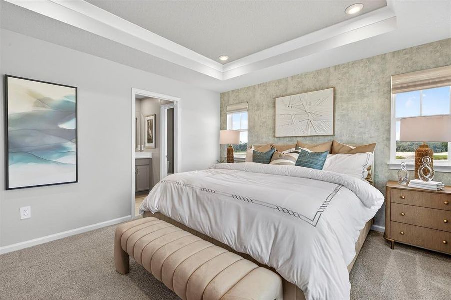 Furnished interior view inside a new home in Crosswind Ranch, Parrish (Image 12).