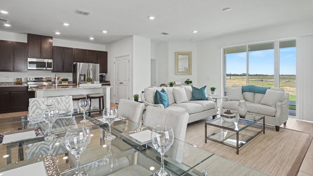 Representative furnished interior of a home built from the Sheffield by Maronda Homes in Oakwood Estates, Green Cove Springs (Image 25).