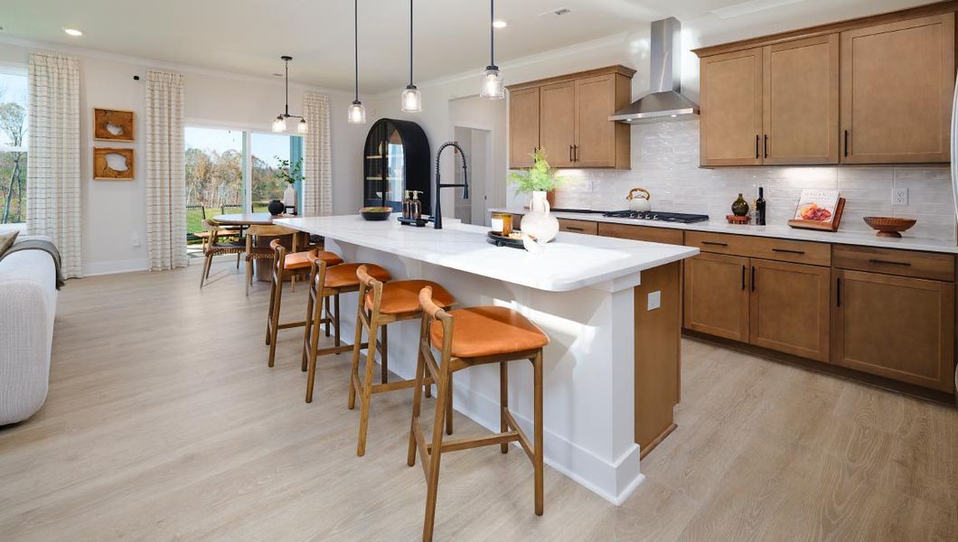 Furnished interior view inside a new home in Westport, York (Image 8).