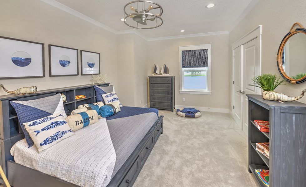 Furnished interior view inside a new home in Seven Pines, Jacksonville (Image 30).