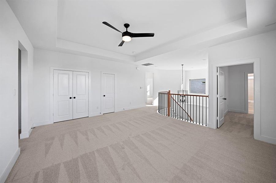 Spacious, unfurnished interior of a new home in The Homestead - 62', Rockwall (Image 24).