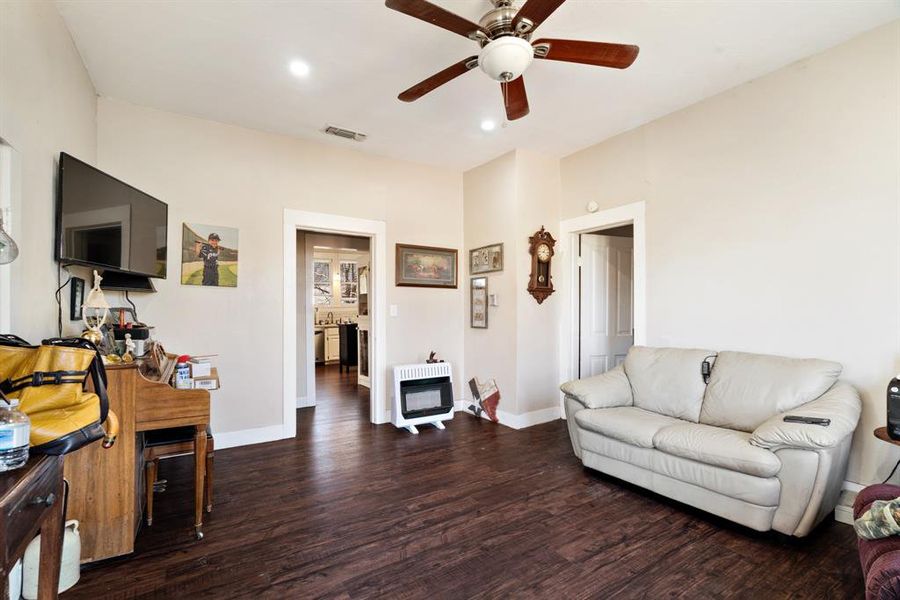 Furnished interior view inside a new home in , Blossom (Image 10).