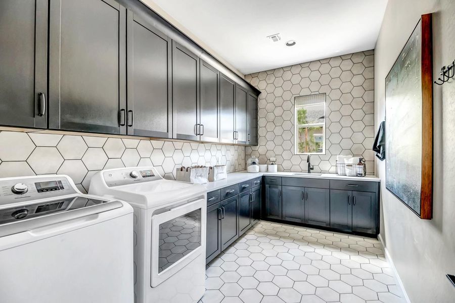 Furnished interior view inside a new home in Summit at The Dells, Prescott (Image 18).