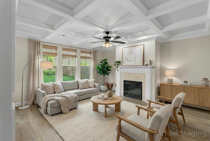 Furnished interior view inside a new home in Forrest Bluff, North Augusta (Image 6).
