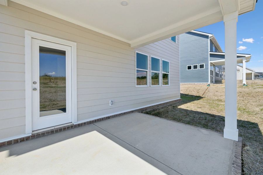 Exterior details and patio area of a home in Willow Landing, Mount Juliet (Image 29).