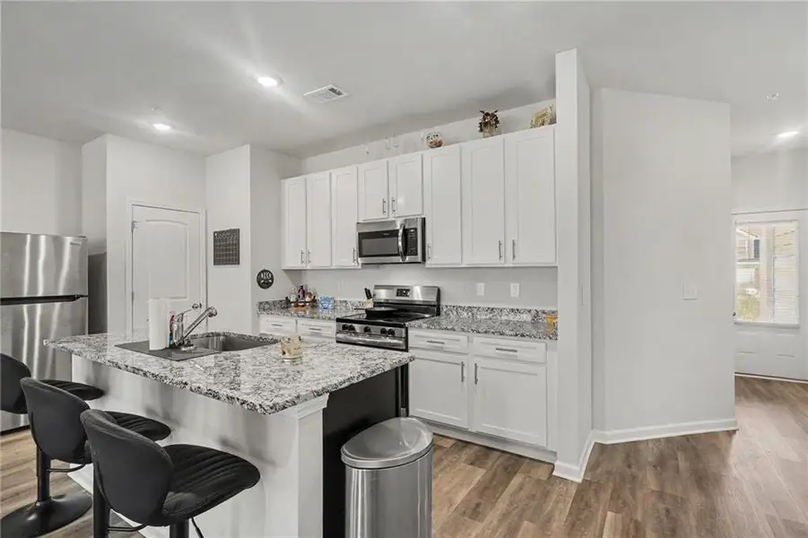 Furnished interior view inside a new home in , Atlanta (Image 13).