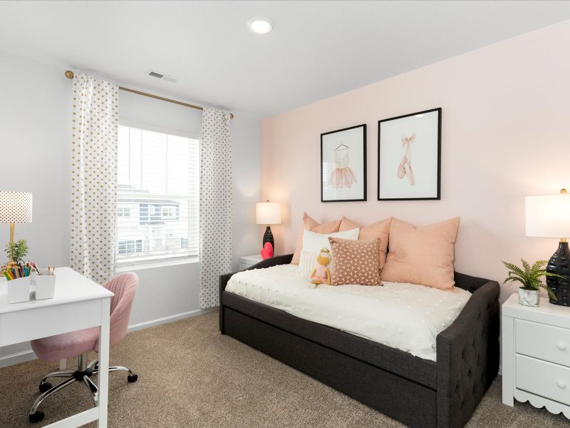 Furnished interior view inside a new home in Westgate, Greeley (Image 18).