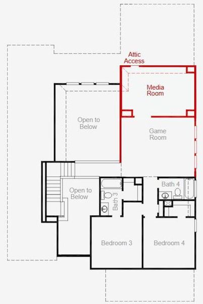 2nd Floorplan - Representative Photo 2nd Floorplan - Representative Photo