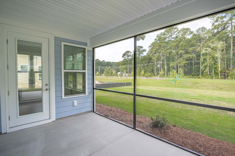 Exterior details and patio area of a home in Del Webb Charleston at Nexton, Summerville (Image 31). Exterior details and patio area of a home in Del Webb Charleston at Nexton, Summerville (Image 31).