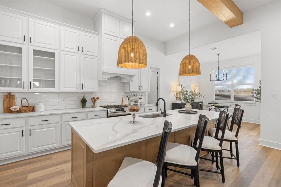 Furnished interior view inside a new home in , Bryan (Image 12).