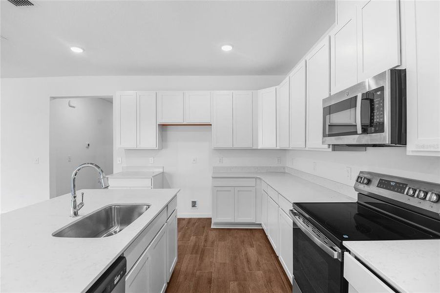 Furnished interior view inside a new home in Annabelle Estates, Lake Wales (Image 8). Furnished interior view inside a new home in Annabelle Estates, Lake Wales (Image 8).