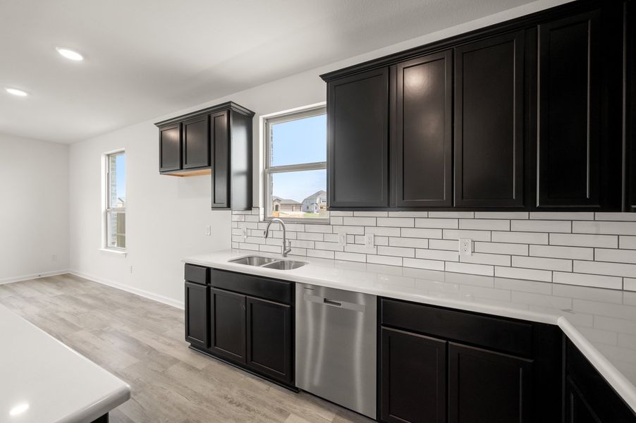 Furnished interior view inside a new home in Burgess Meadows, Cleburne (Image 10).