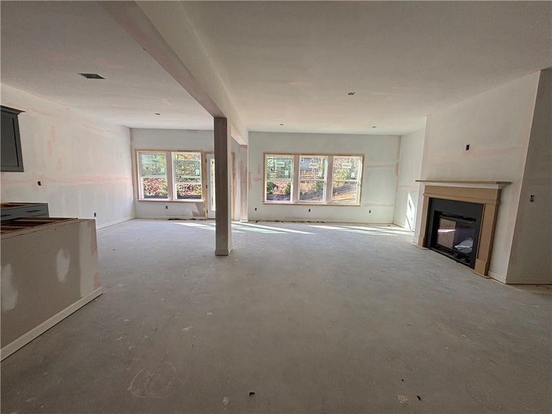 In-progress construction of a new home in Creekside, Dawsonville, GA (Image 34). In-progress construction of a new home in Creekside, Dawsonville, GA (Image 34).