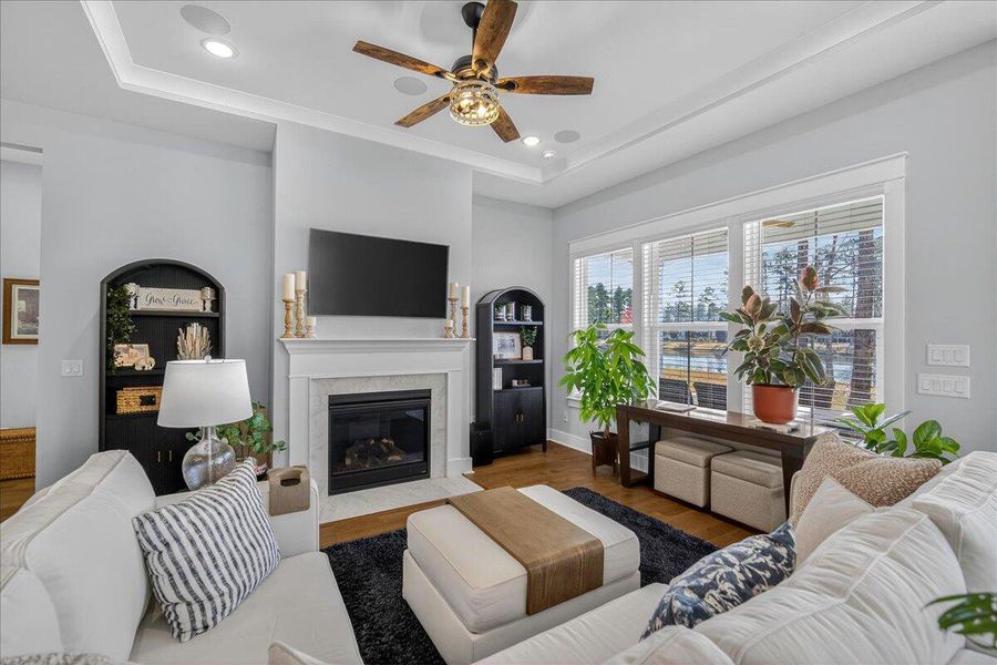 Furnished interior view inside a new home in , Summerville (Image 48).