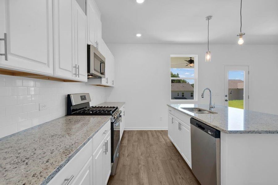 Furnished interior view inside a new home in Windance Lake, Loganville (Image 14).