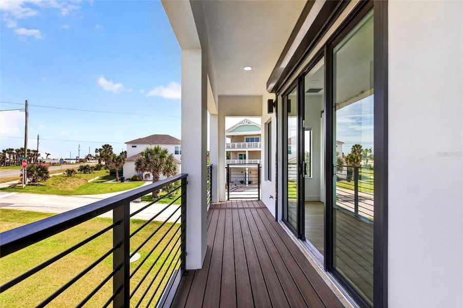 Exterior details and patio area of a home in , Flagler Beach (Image 34).