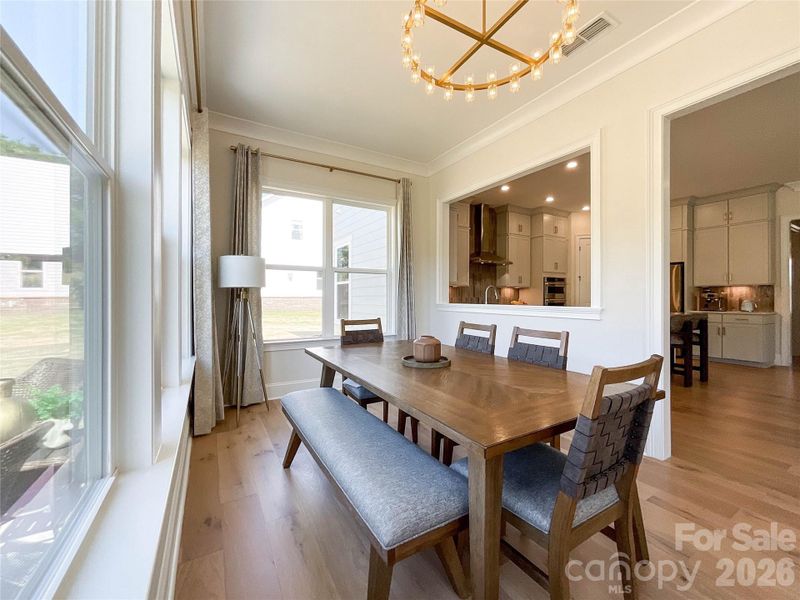 Furnished interior view inside a new home in , Huntersville (Image 18).