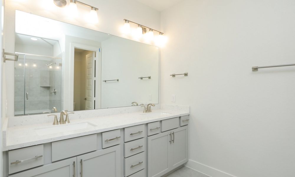 Furnished interior view inside a new home in Independence Heights, Houston (Image 33). Furnished interior view inside a new home in Independence Heights, Houston (Image 33).