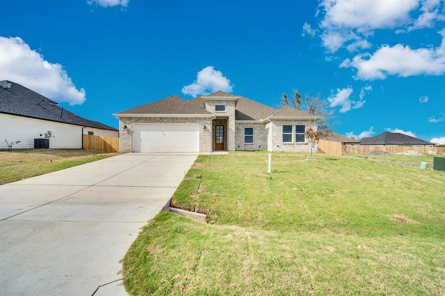 Front exterior of a new home in , Palmer, TX, highlighting curb appeal (Image 2). Front exterior of a new home in , Palmer, TX, highlighting curb appeal (Image 2).