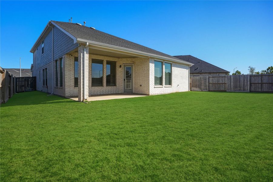 Exterior details and patio area of a home in , Fulshear (Image 30). Exterior details and patio area of a home in , Fulshear (Image 30).