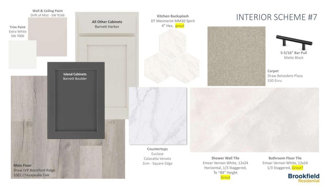 Sample of building materials used in homes in Elyson, Katy (Image 4). Sample of building materials used in homes in Elyson, Katy (Image 4).