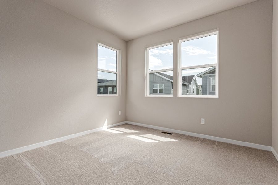 Spacious, unfurnished interior of a new home in Arras Park, Thornton (Image 20). Spacious, unfurnished interior of a new home in Arras Park, Thornton (Image 20).