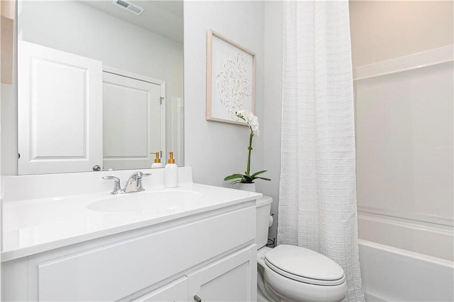 Furnished interior view inside a new home in Riverside Ridge, Lawrenceville (Image 27).