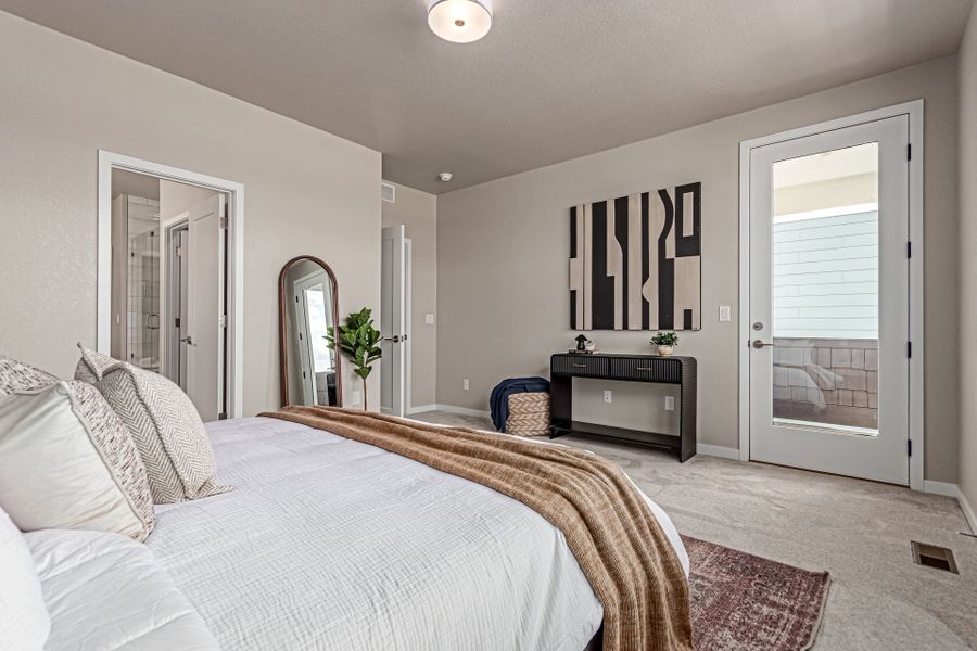 Furnished interior view inside a new home in Arras Park, Thornton (Image 30). Furnished interior view inside a new home in Arras Park, Thornton (Image 30).