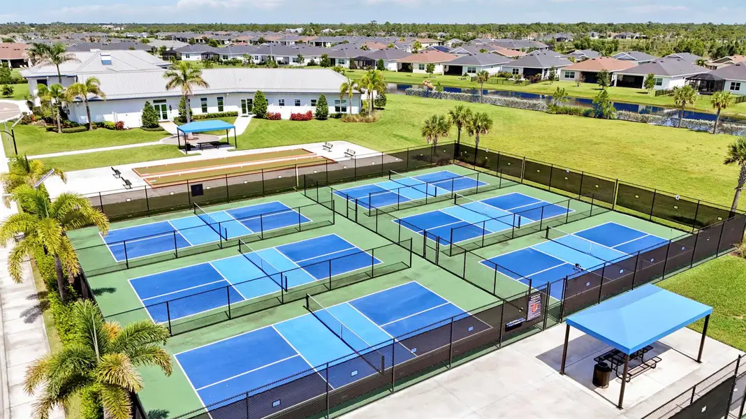 Pickleball courts
