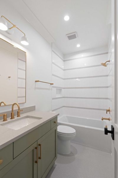 Furnished interior view inside a new home in , Mount Pleasant (Image 47).