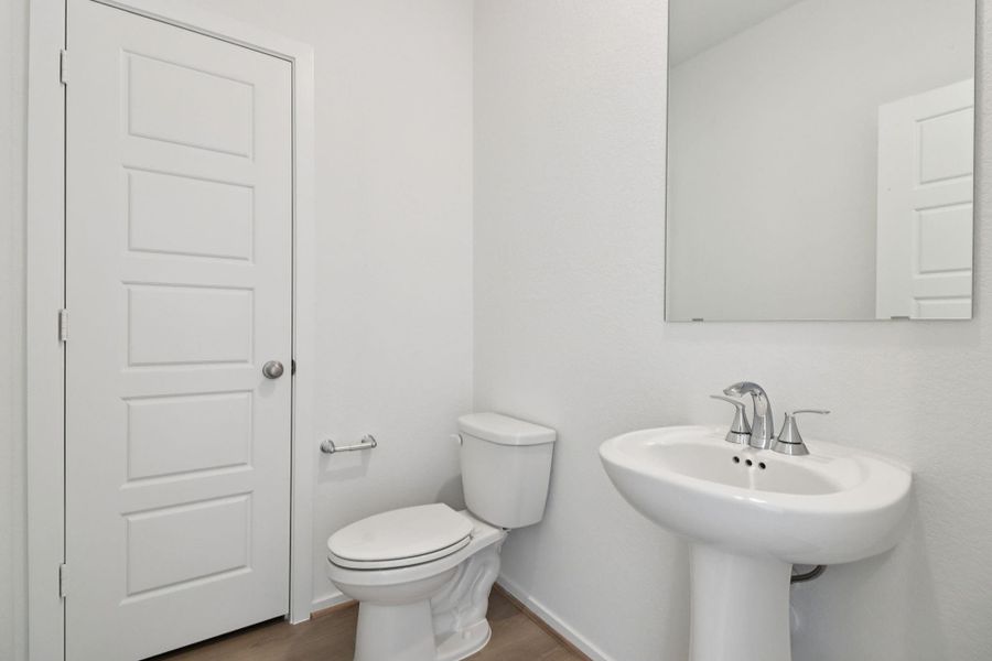 Furnished interior view inside a new home in Pine Lake Cove - Premier Series, Montgomery (Image 14).