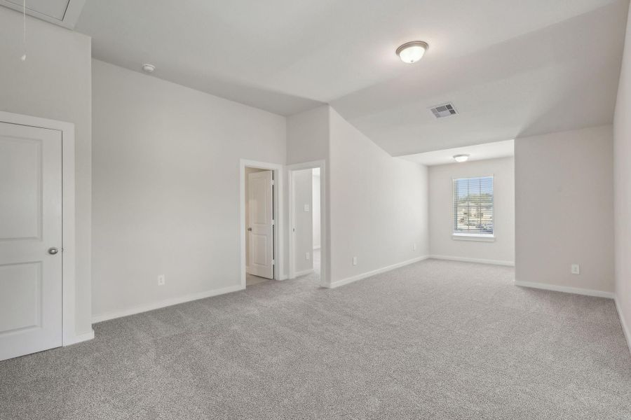 Photo is not of the actual home, but is an inspirational photo of builder’s model home and may depict options, furnishings, and/or decorator features that are not included