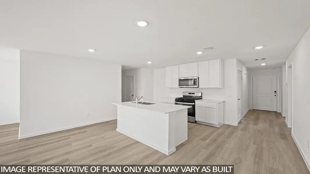 Furnished interior view inside a new home in Mill Creek, Magnolia (Image 3).