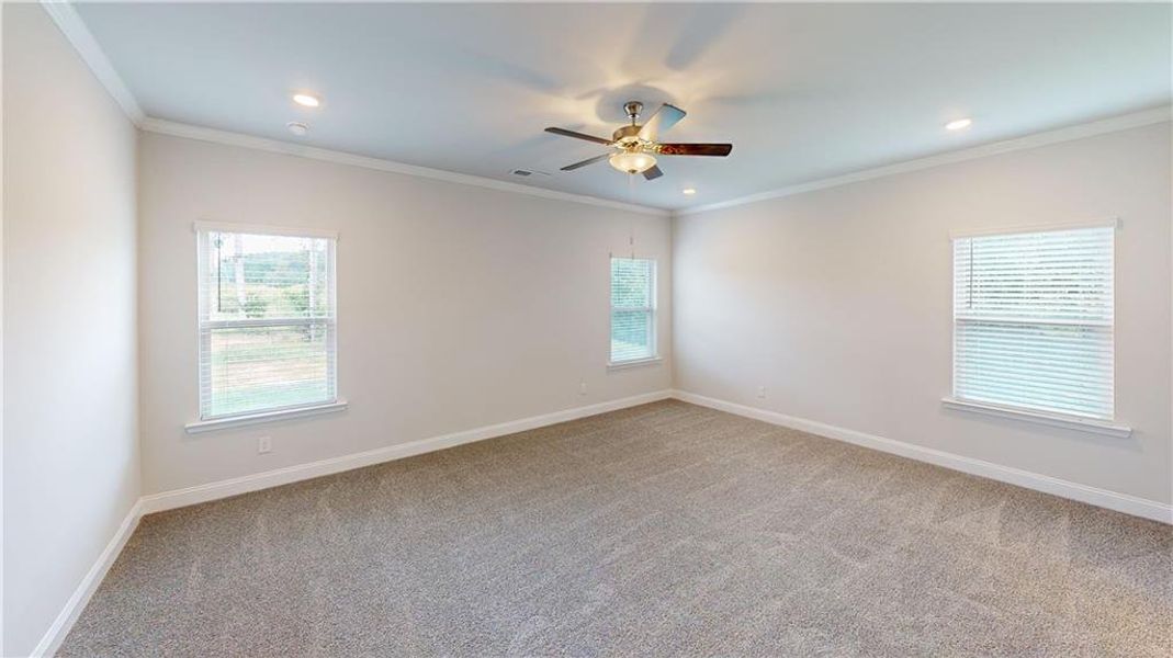 Spacious, unfurnished interior of a new home in , Griffin (Image 29).