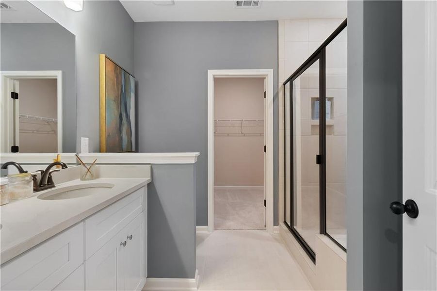 Furnished interior view inside a new home in Abbotts Crossing, Conyers (Image 21).